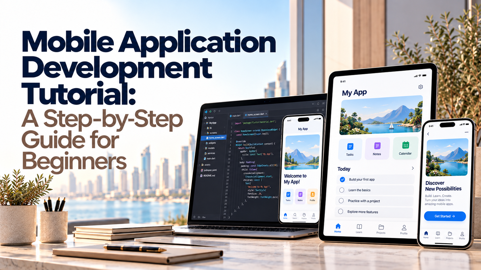 Mobile Application Development Tutorial: A Step-by-Step Guide for Beginners
